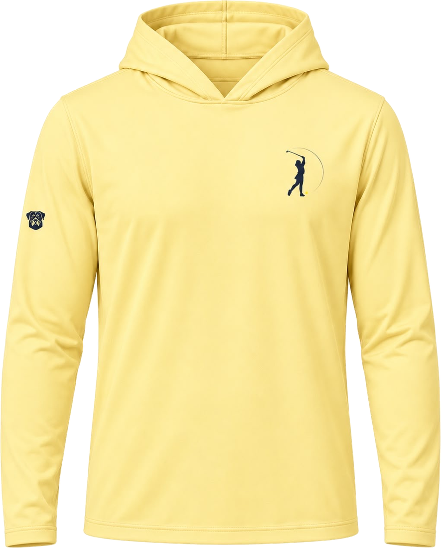 The DEVEN Madison Collection hoodie in Peanut Cream