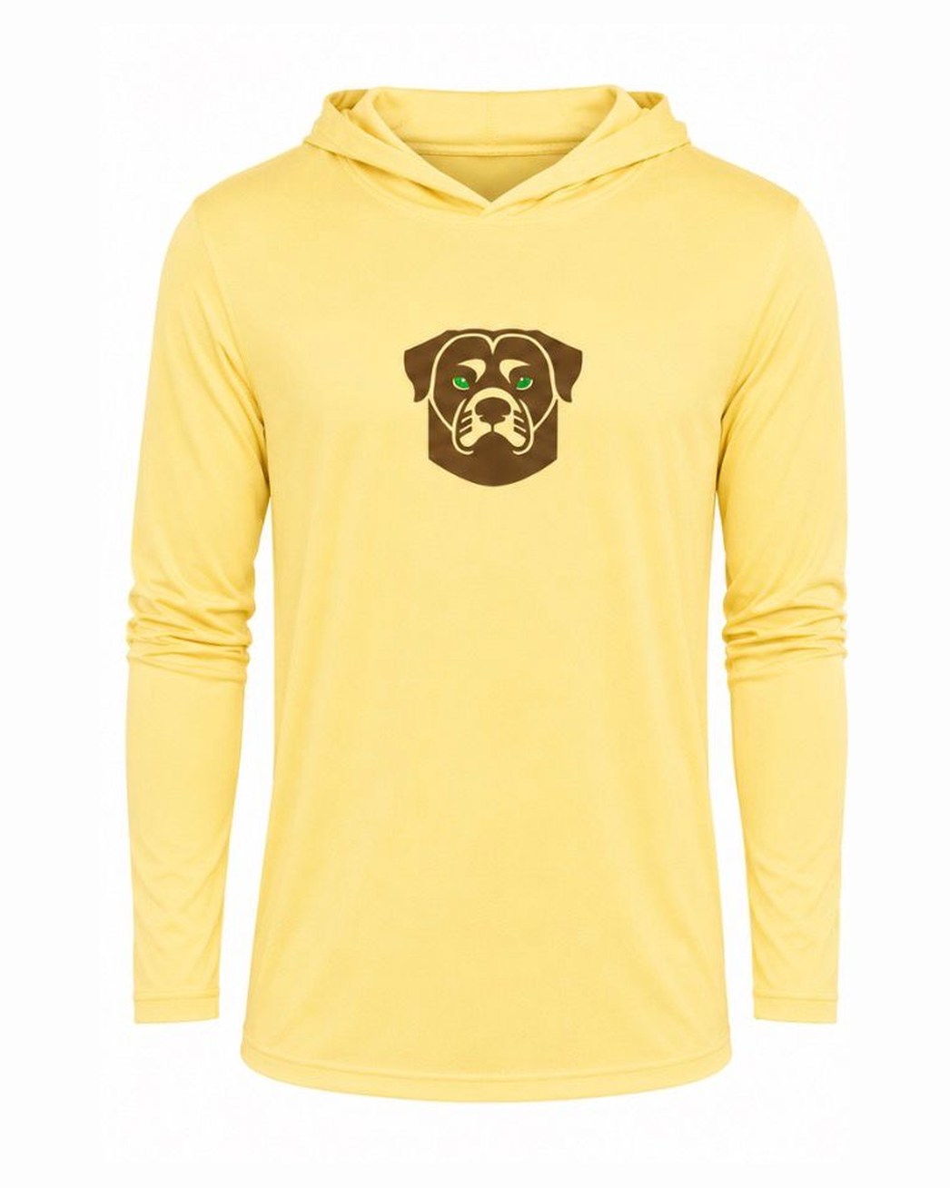 Peanut Cream — Big Chest Logo Hoodie