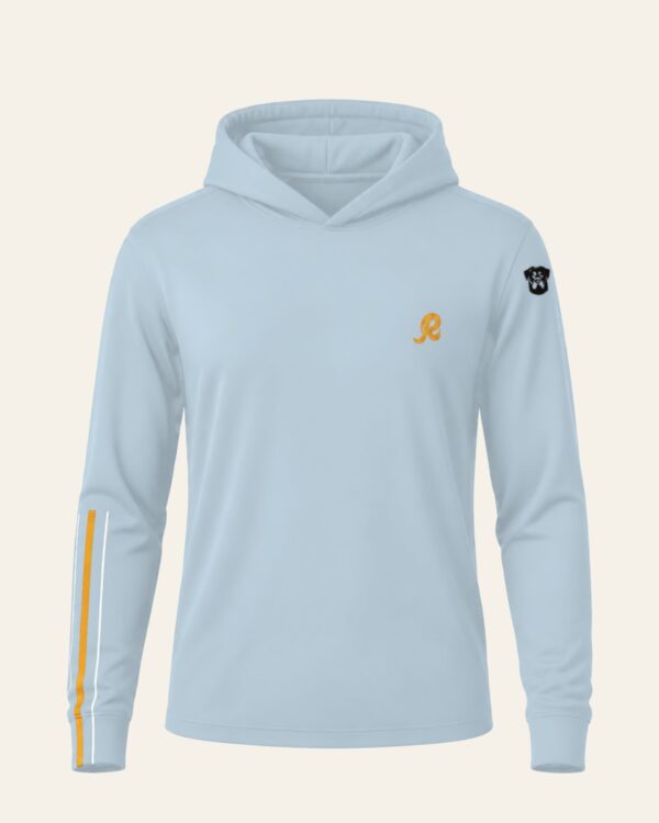 Baby Blue — Redskins Red R Hoodie